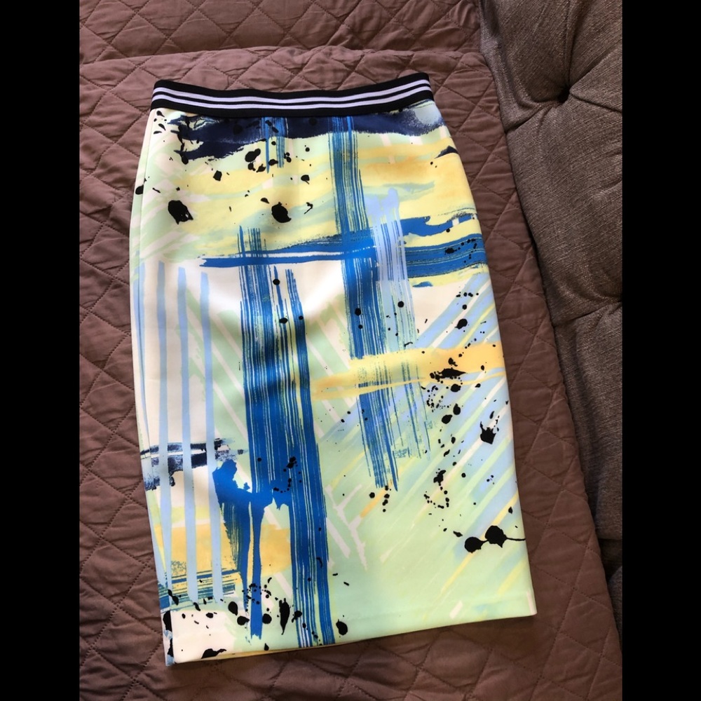 Aqua skirt